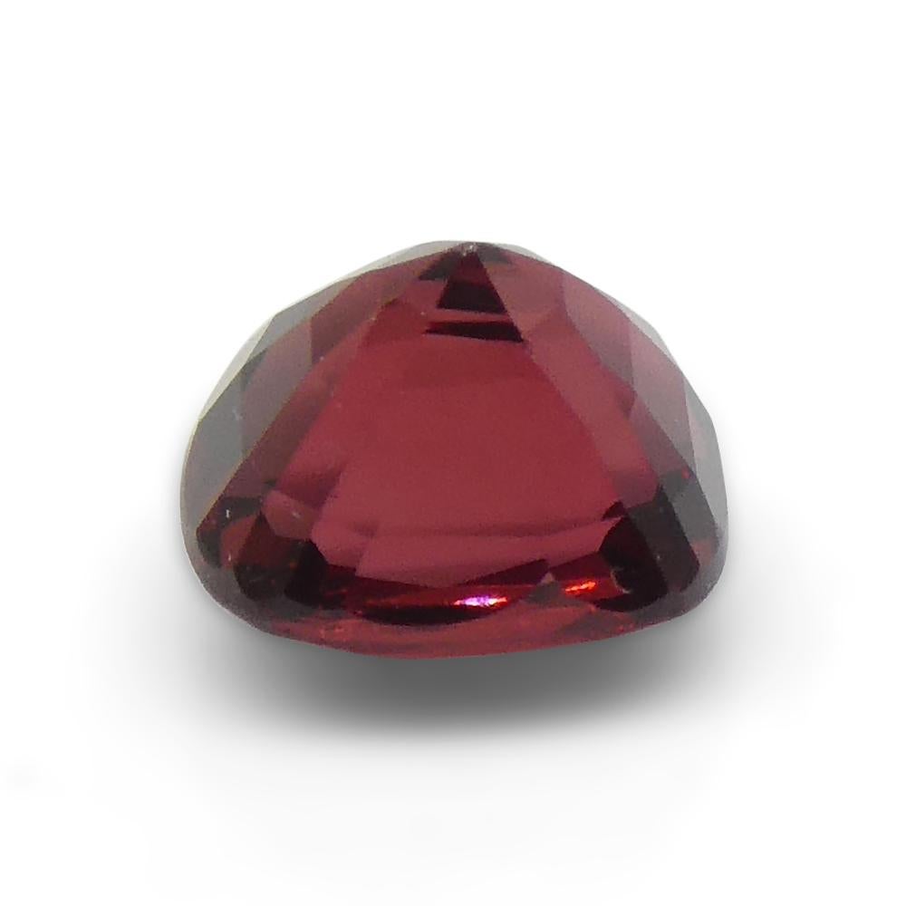 0.82ct Cushion Red Jedi Spinel from Sri Lanka For Sale 1