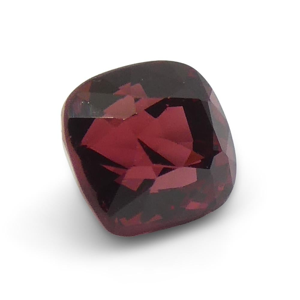 0.82ct Cushion Red Jedi Spinel from Sri Lanka For Sale 3