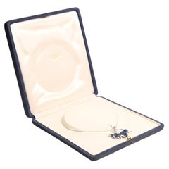 Diamond (Approx 0.80-Carats) & Sapphire (Approx 8.30-Carats) Pendant Necklace