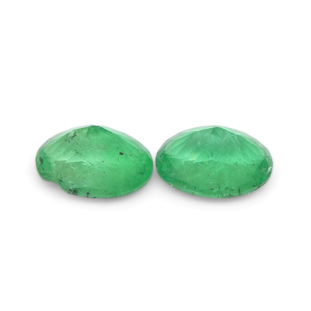 0.82 Karat Oval Grüner Smaragd aus Kolumbien im Zustand „Neu“ im Angebot in Toronto, Ontario