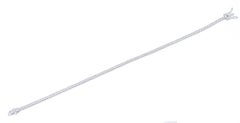 0.83 Carats Diamonds, 14 Karat White Gold Tennis Bracelet