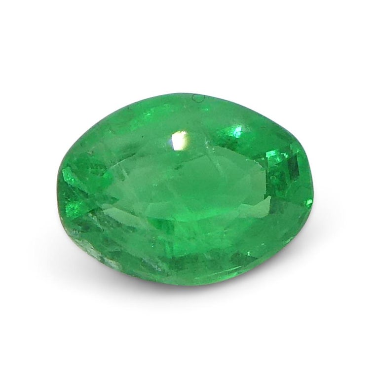Bague Émeraude de Colombie 5.7 ct en Platine 900 avec Diaman | Kaufen