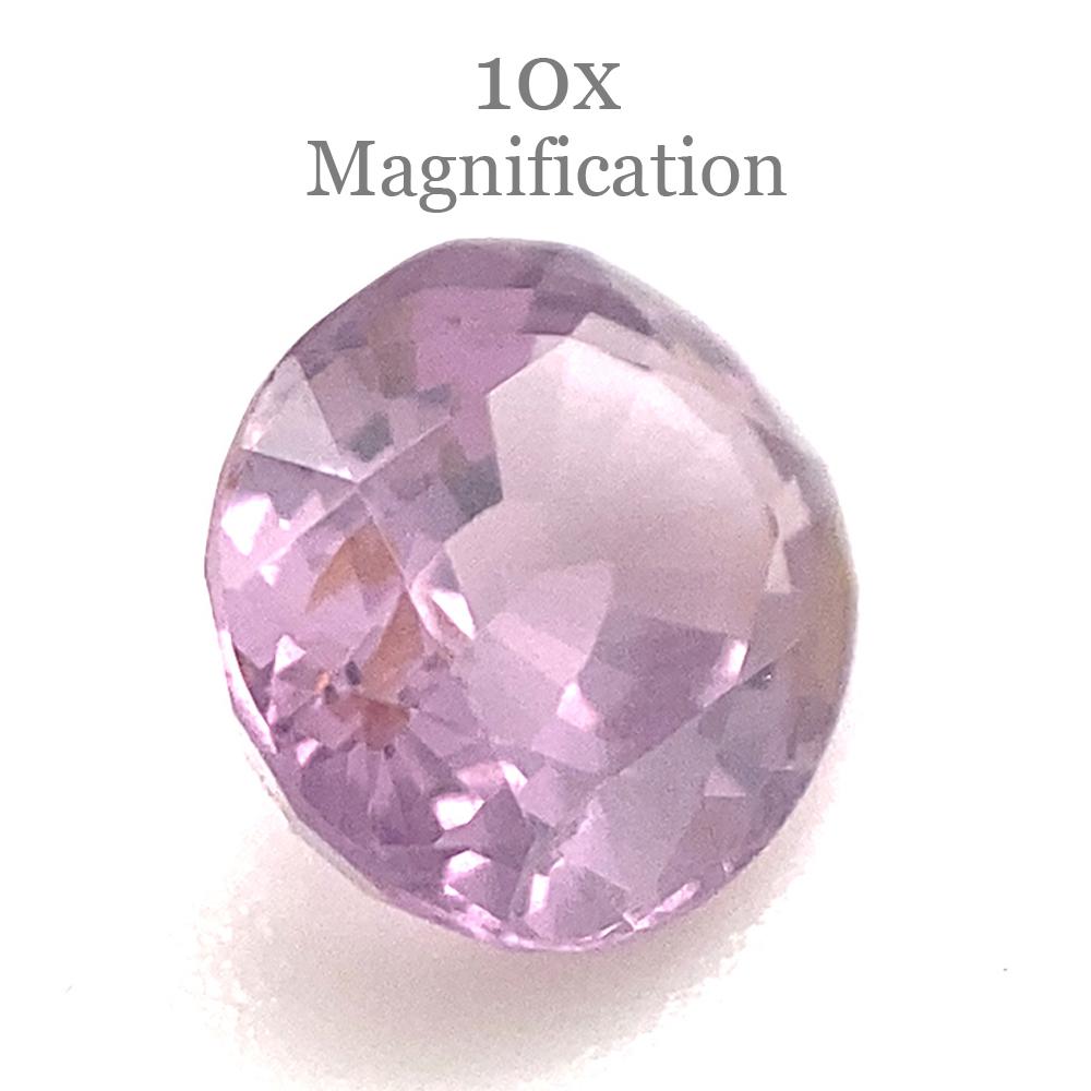 0.83ct Oval Lavender Purple Spinel from Sri Lanka Unheated For Sale 5