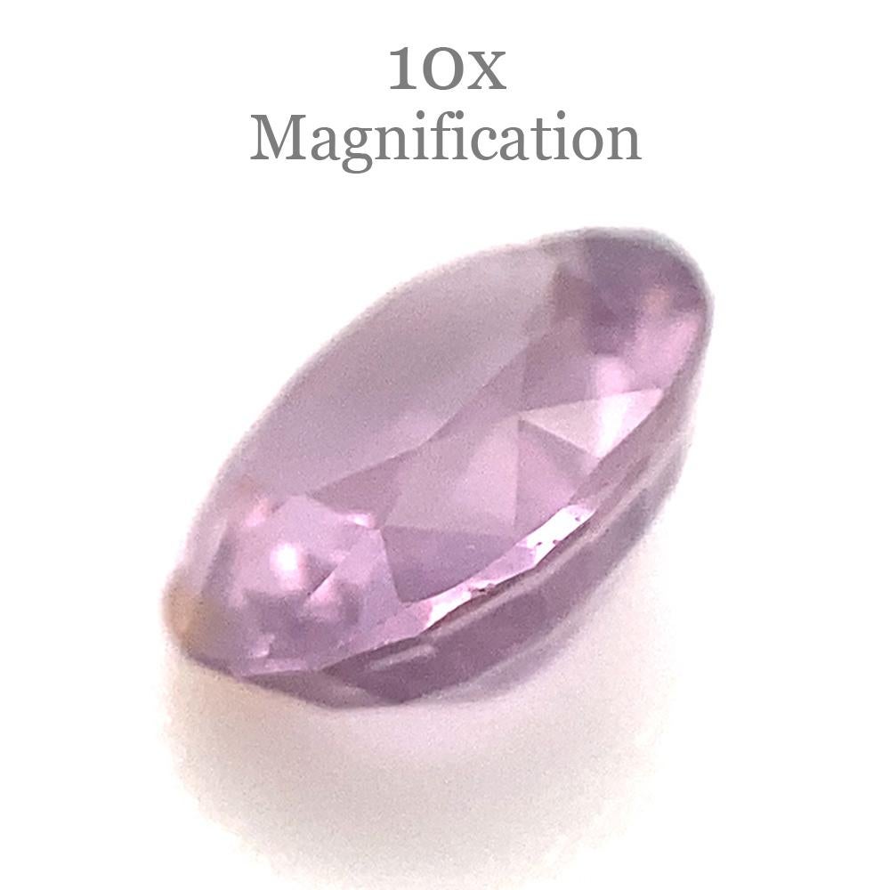 0.83ct Oval Lavender Purple Spinel from Sri Lanka Unheated In New Condition For Sale In Toronto, Ontario