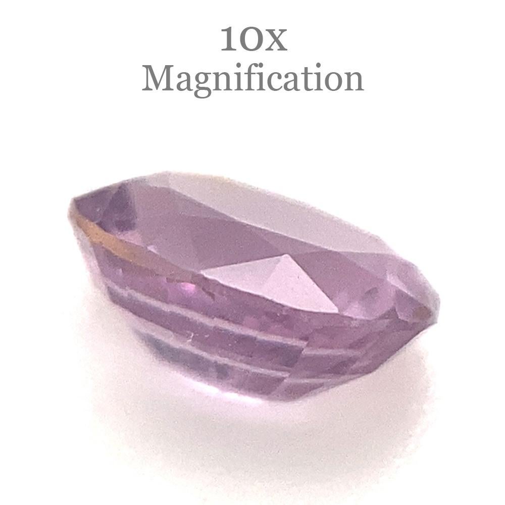 0.83ct Oval Lavender Purple Spinel from Sri Lanka Unheated For Sale 2