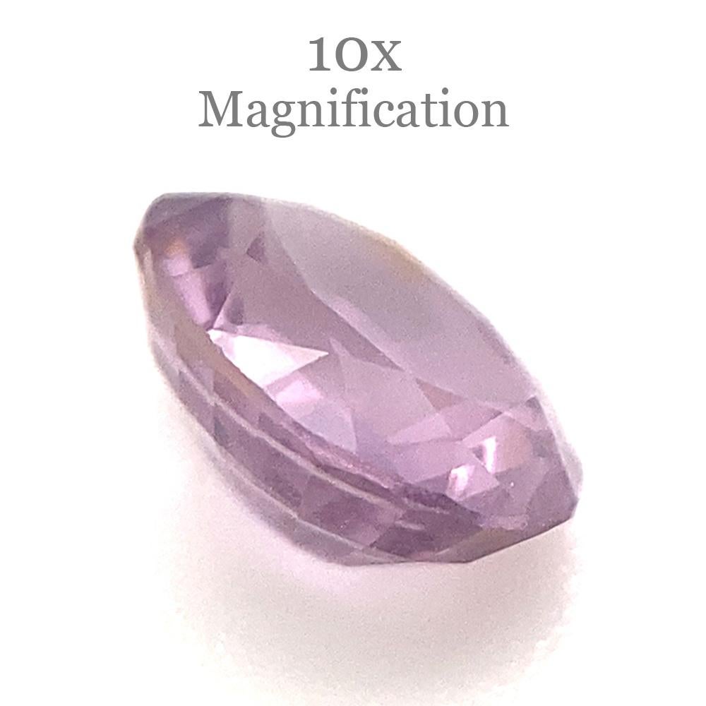 0.83ct Oval Lavender Purple Spinel from Sri Lanka Unheated For Sale 3