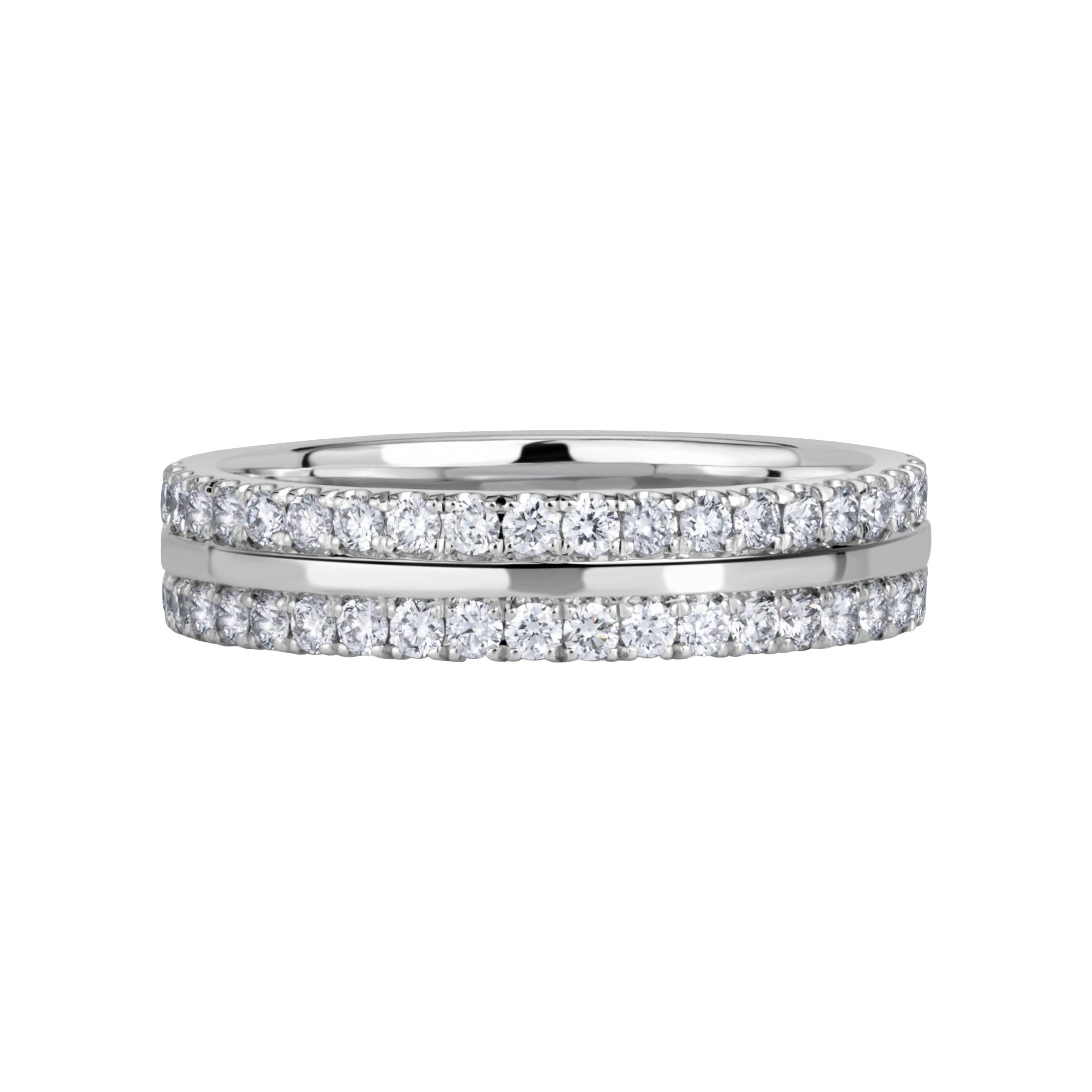 0.83ct Round Brilliant Cut Eternity Band en vente