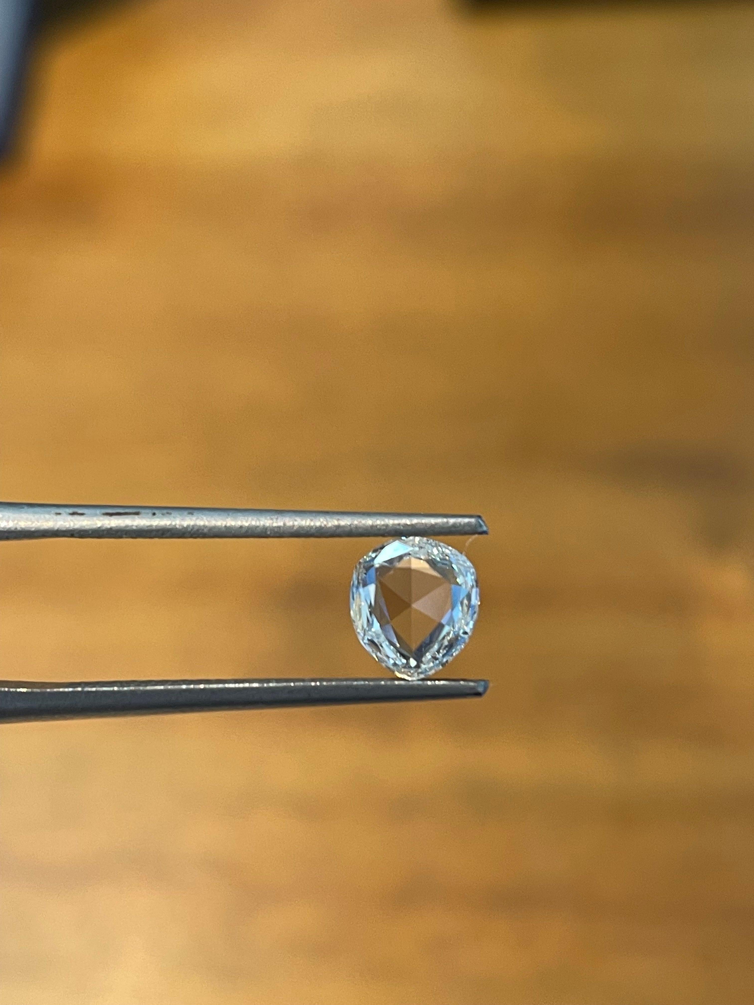 0,84 carati di diamante a pera Brilliante certificato G Color Si1 Clarity In condizioni buone in vendita a New York, NY