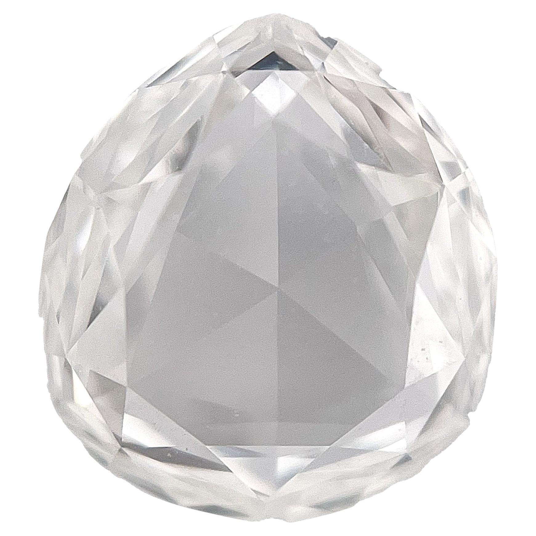 0.84 Carat Pear Brilliant Gia Certified G Color Si1 Clarity Diamond