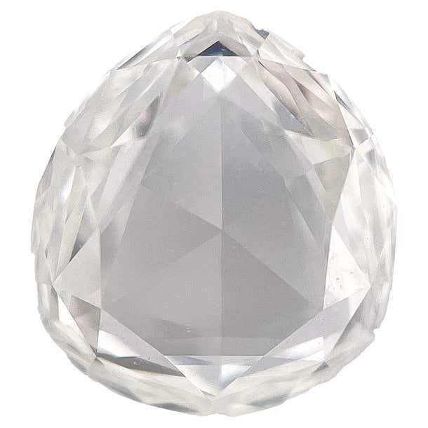0.84 Carat Pear Brilliant Gia Certified G Color Si1 Clarity Diamond For ...