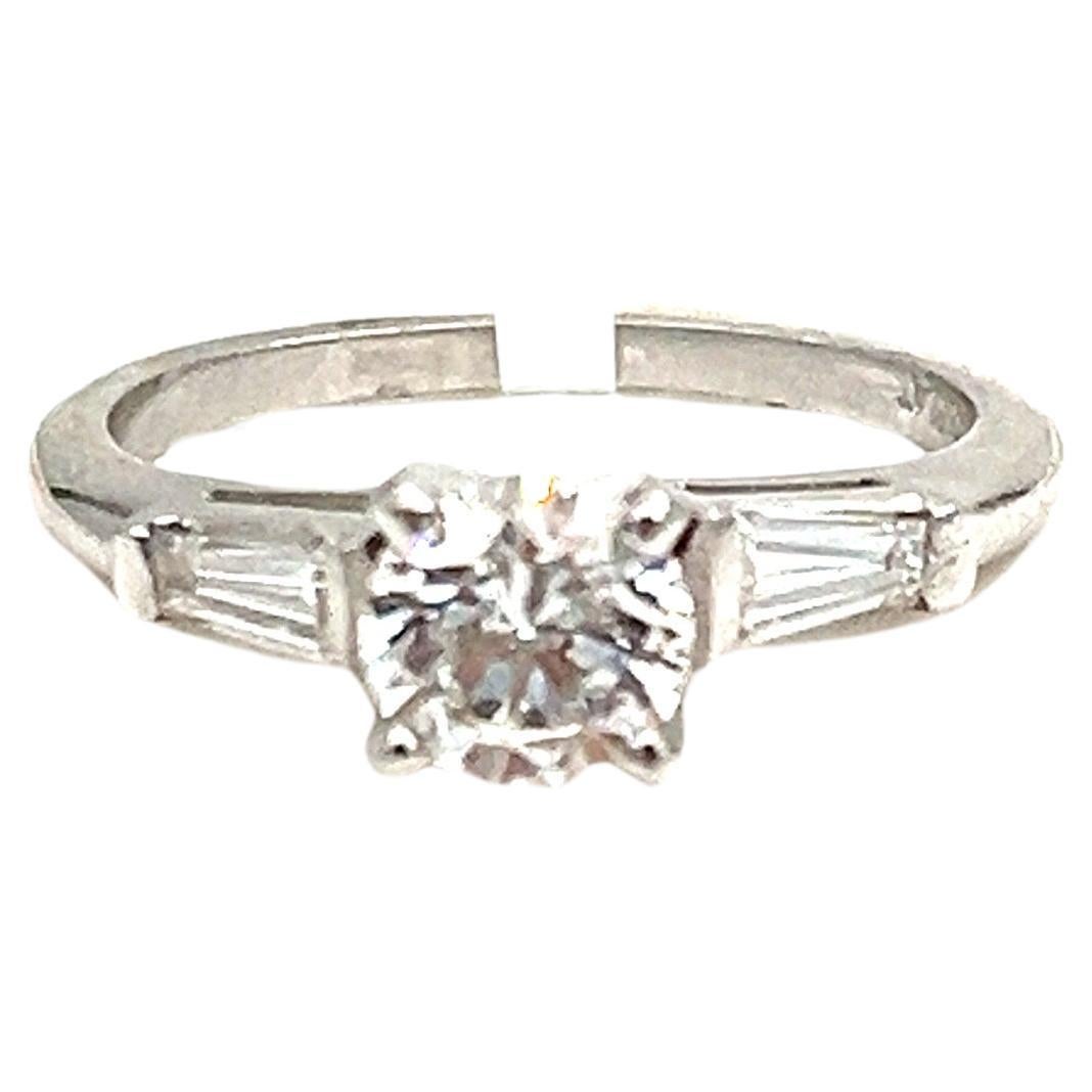 0.84 ct Diamond Ring For Sale