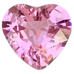 0.85 Carat Natural Loose Pink Spinel Heart Shape  Tanzania’s Gemstone