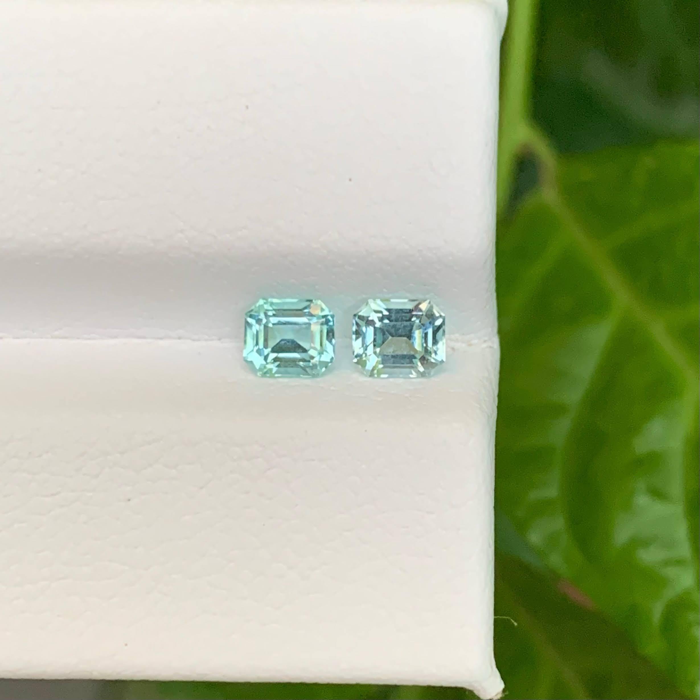 Poids 0,85 carat 
Dimensions 4,6x3,9x3,2mm
Traitement Aucun 
Origine afghane 
Clarté VVS 
Forme Coupe Émeraude 





Cette paire de tourmalines d'écume de mer naturelles de 0,85 carat est un ensemble de pierres précieuses délicates et charmantes,