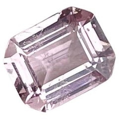0.85 Carats Pink Spinel Stone Emerald Cut Natural Gemstone From Tajikistan
