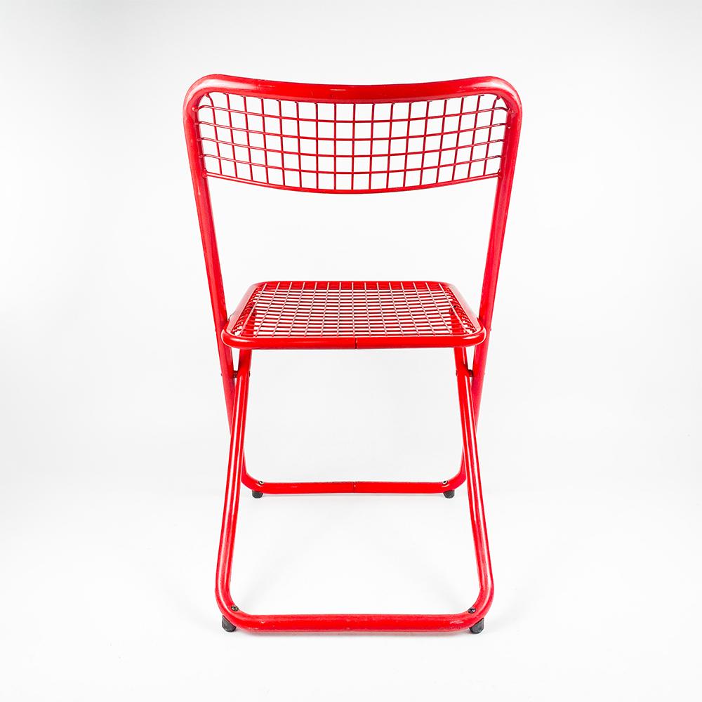 Industrial 085 Chair Made by Federico Giner, 1970s, Red