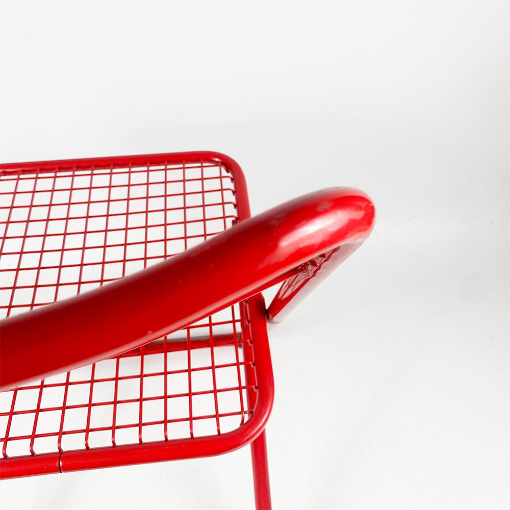 Late 20th Century 085 Chair Made by Federico Giner, 1970s, Red