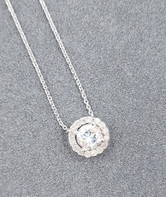 Ciondolo con diamante da 0,85 ct