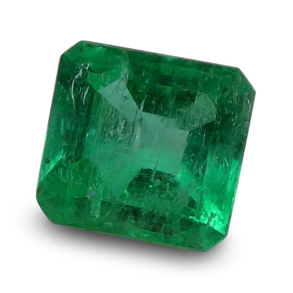 0.85 ct Emerald Cut Colombian Emerald For Sale 1