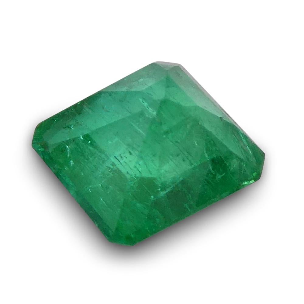 0.85 ct Emerald Cut Colombian Emerald For Sale 2