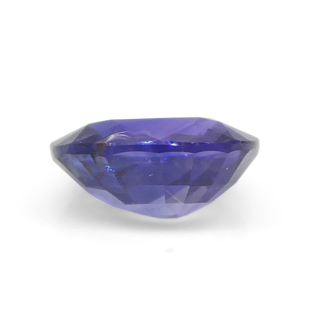 0.85ct Cushion Blue Sapphire from East Africa, Unheated For Sale 7