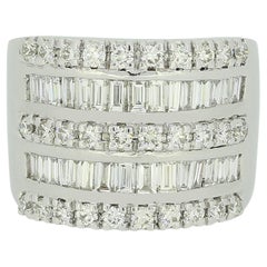 0.85ct Diamond Five Layered Ring