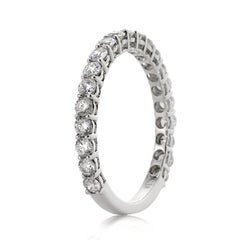 0.85ct Round Brilliant Cut Diamond Wedding Band