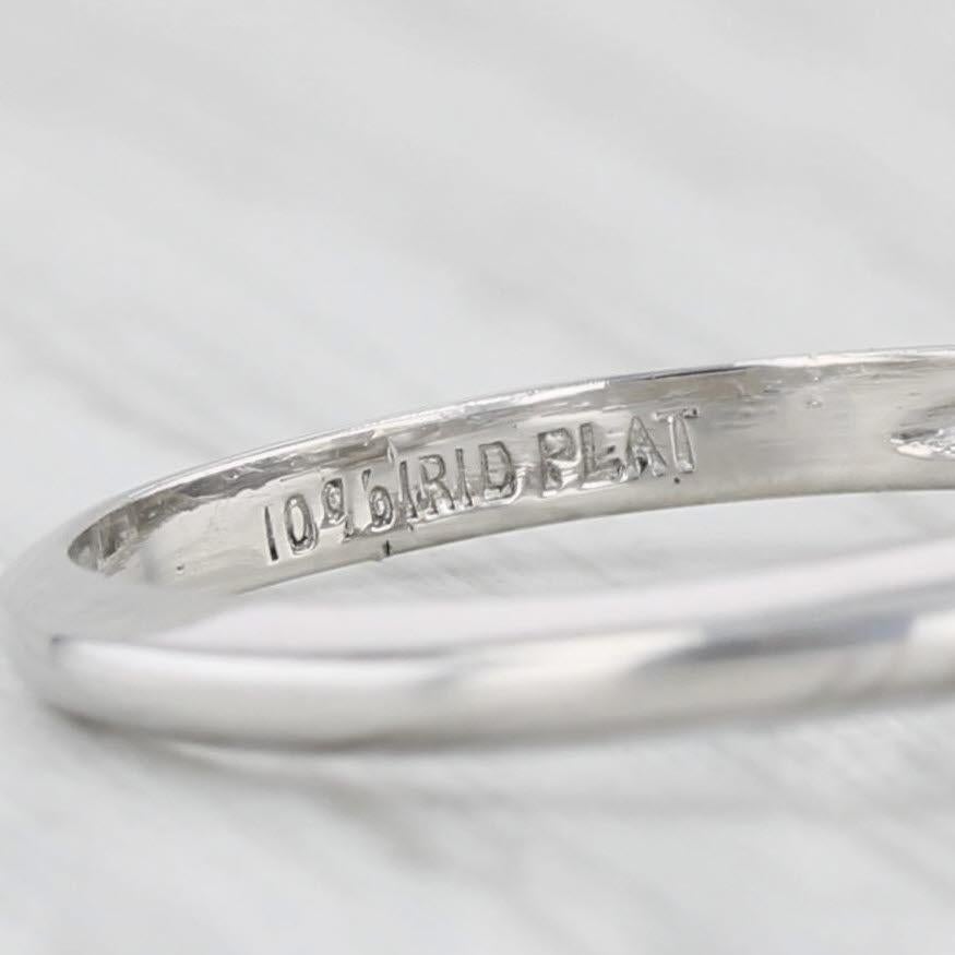 i color diamond platinum band