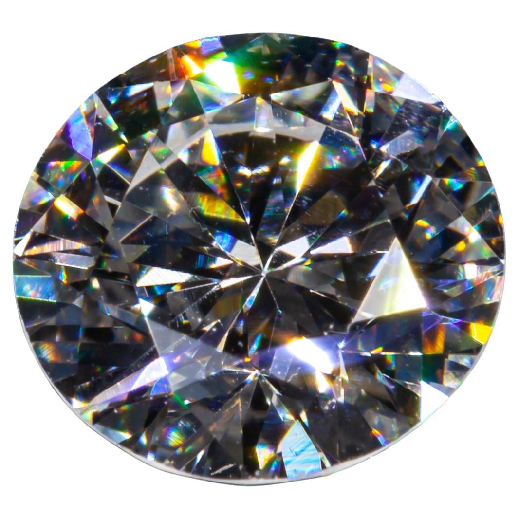 0.86 Carat Loose D / VS1 Round Brilliant Cut Diamond GIA Certified For Sale