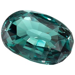 Alexandrite ovale, 0,86 carat pierre précieuse en vrac, certifiée par le GIA