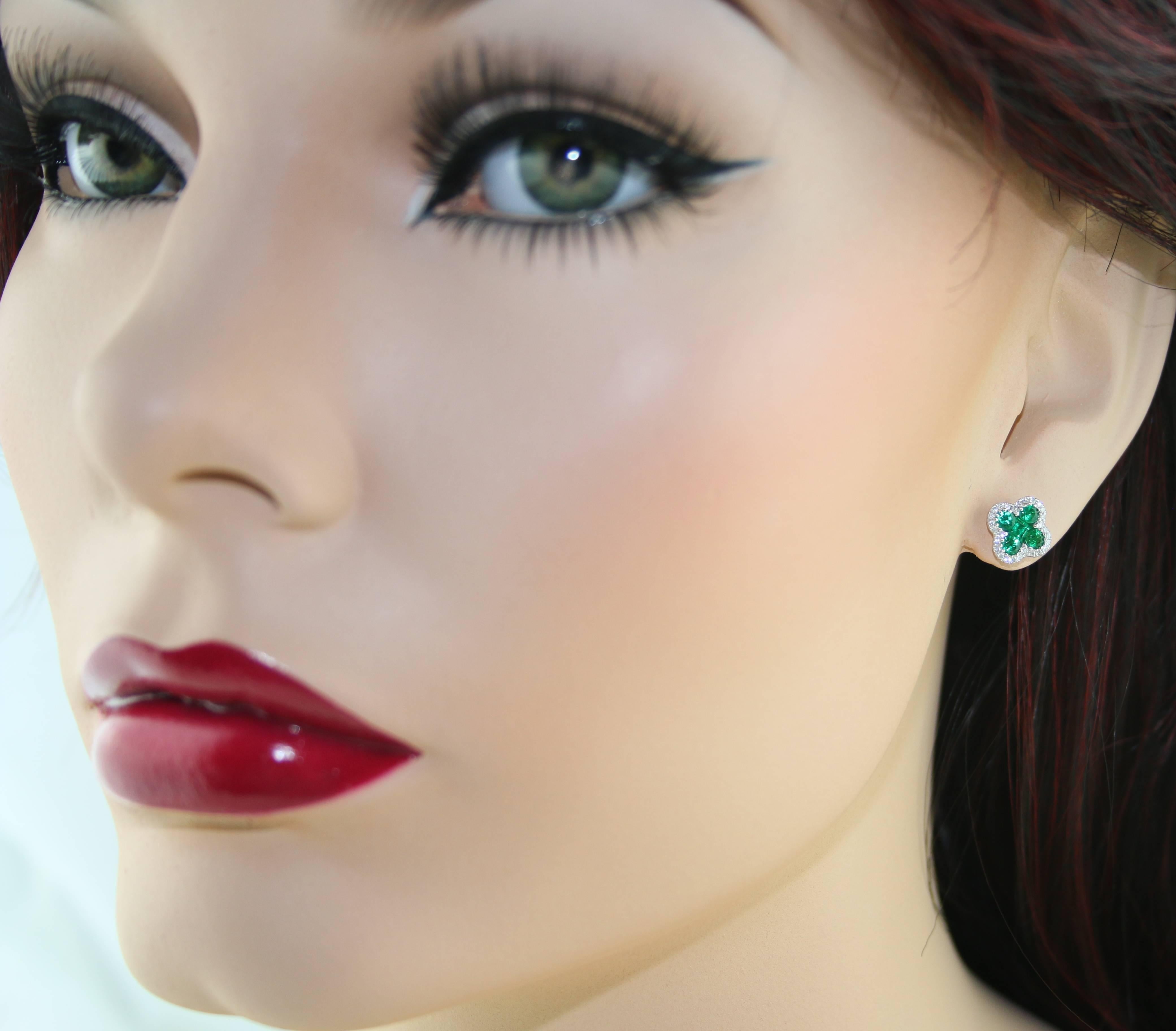 8 carat diamond stud earrings