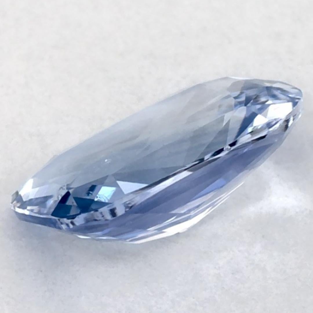 0.86 carati di zaffiro blu a cuscino, gemma sfusa in vendita 3