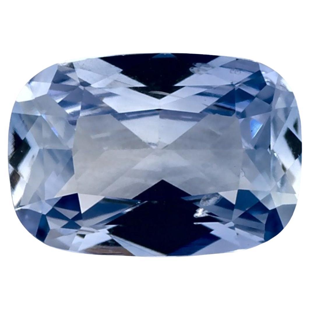 0.86 Ct Blue Sapphire Cushion Loose Gemstone
