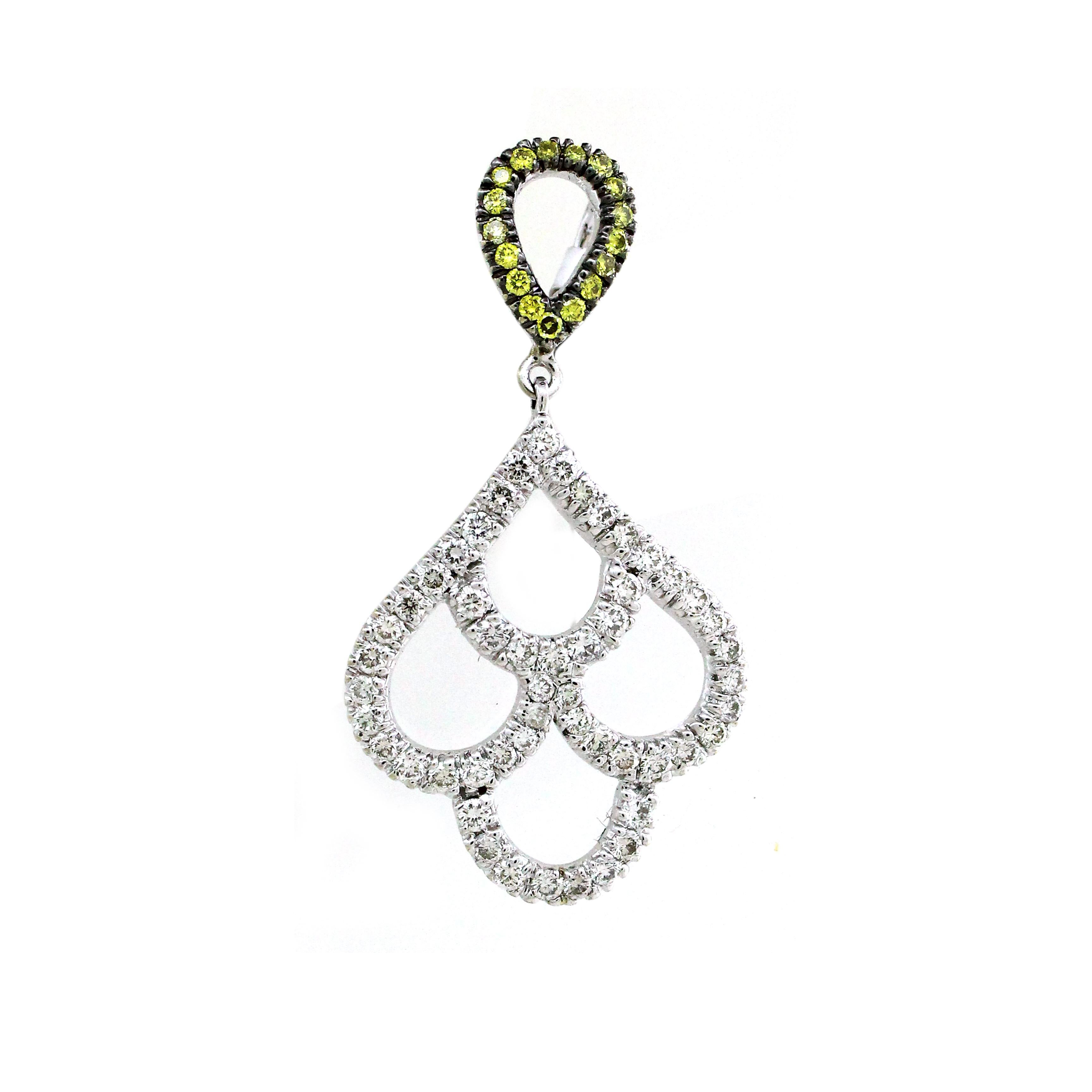 Ciondolo con diamante da 0,86 carati