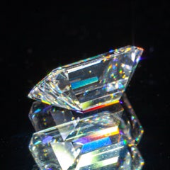 0.87 Carat Loose D / VS1 Emerald Cut Diamond GIA Certified