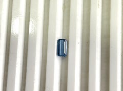 0.87 Carats Tanzania Blue Spinel Octagon Faceted Natural Cut Stone for Jewelry