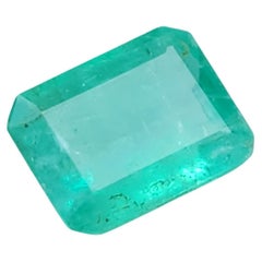 0.87Ct Natural Loose Emerald Radiant Shape
