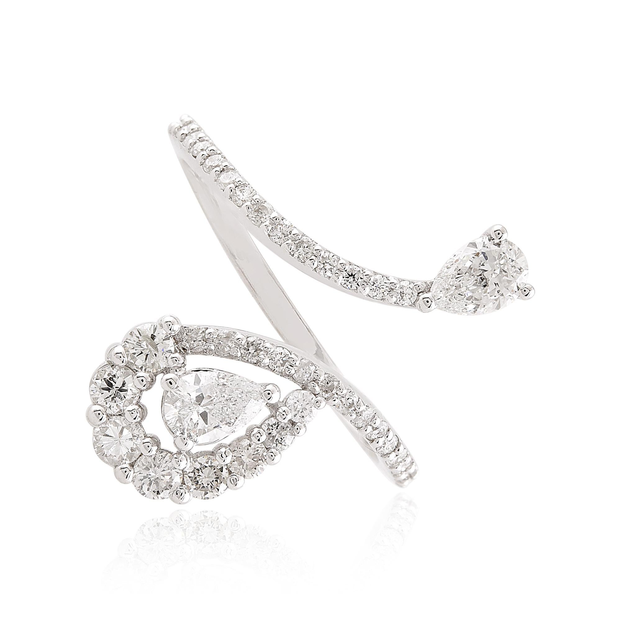 Item Code :- SER-21412A (10k)
Gross Weight :- 1.99 gm
10k White Gold Weight :- 1.81 gm
Natural Diamond Weight :- 0.88 Carat ( AVERAGE DIAMOND CLARITY SI1-SI2 & COLOR H-I )
Ring Size :- 7 US & All ring size available

✦