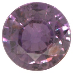 0.88 Carat Natural Purple Sapphire Precious Loose Gemstone, Customisable Ring