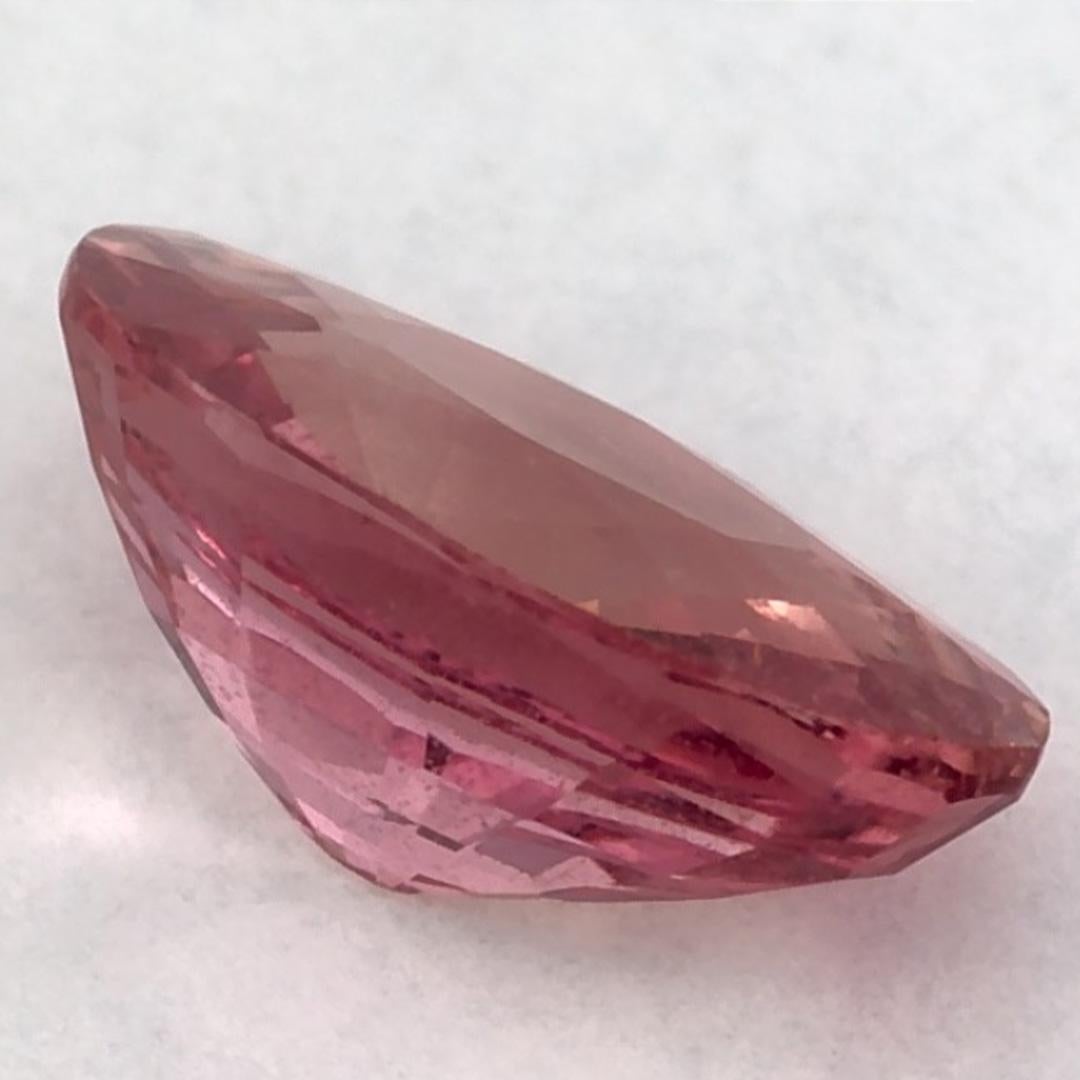 0.88 carati di zaffiro rosa ovale sfuso in vendita 1