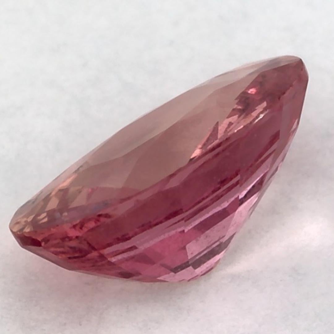 0.88 carati di zaffiro rosa ovale sfuso in vendita 3