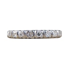 0.88ct Brilliant Cut Diamond Full Eternity Ring in White Gold