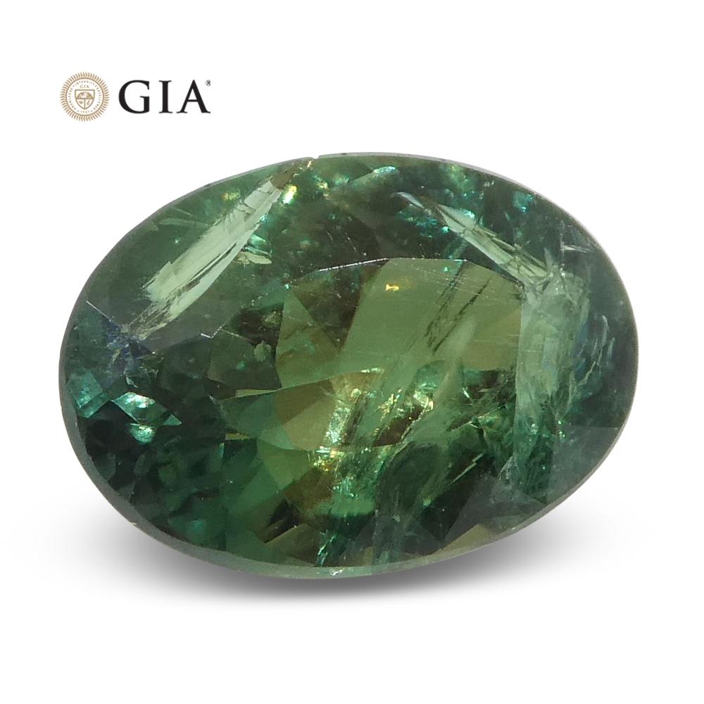 0,88ct Oval Blue-Green to Purple Alexandrite GIA Certified Brazil 13