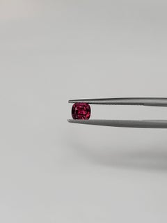 0.89 Carat Pinkish Red Burmese Spinel