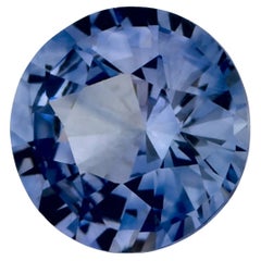 0.89 carati di zaffiro blu rotondo sfuso