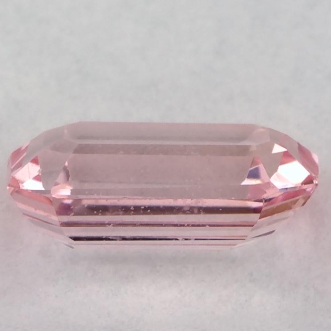 0.89 Ct Pink Sapphire Octagon Cut Loose Gemstone im Zustand „Neu“ im Angebot in Fort Lee, NJ