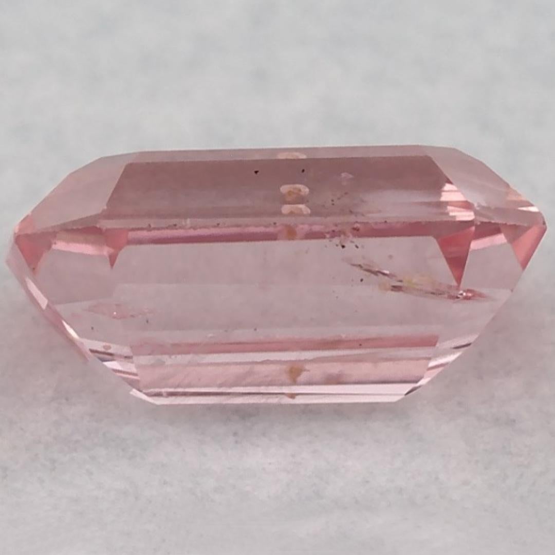 0.89 Ct Pink Sapphire Octagon Cut Loose Gemstone In condizioni Nuovo in vendita a Fort Lee, NJ