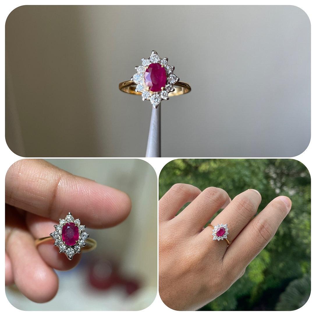 Burma Rubies are highly valued for their scarcity. Our Burma Rubies are sourced in their purest form, with absolutely no artificial treatments, no heated or enhancements. This commitment to authenticity ensures that you can experience the genuine,