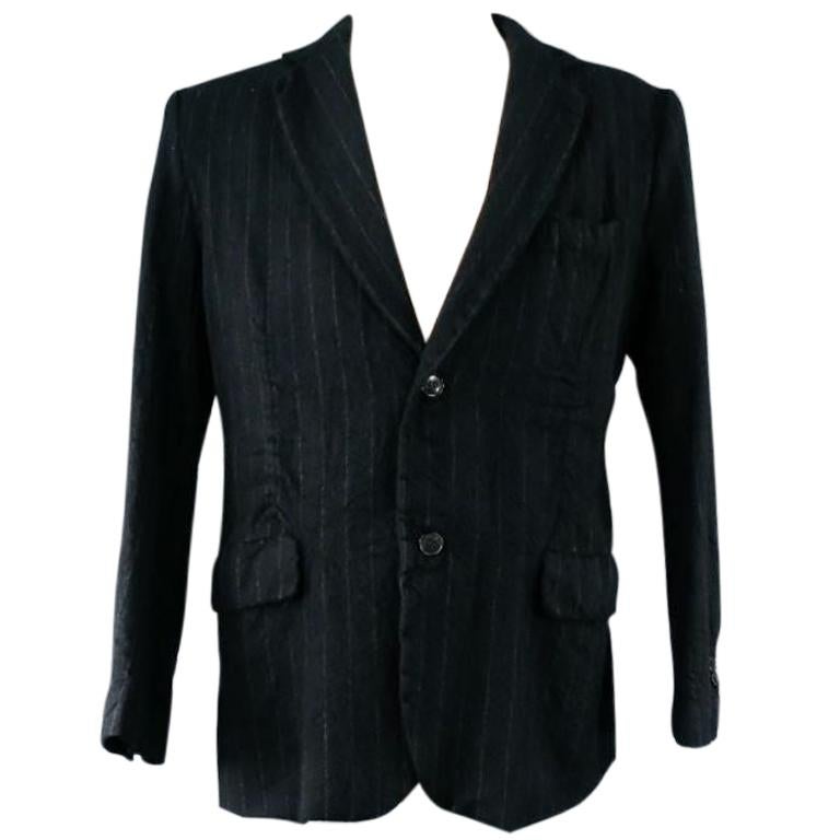 08SIRCUS by Kiminori Morishita 42 Regular Wool Navy Sport Coat