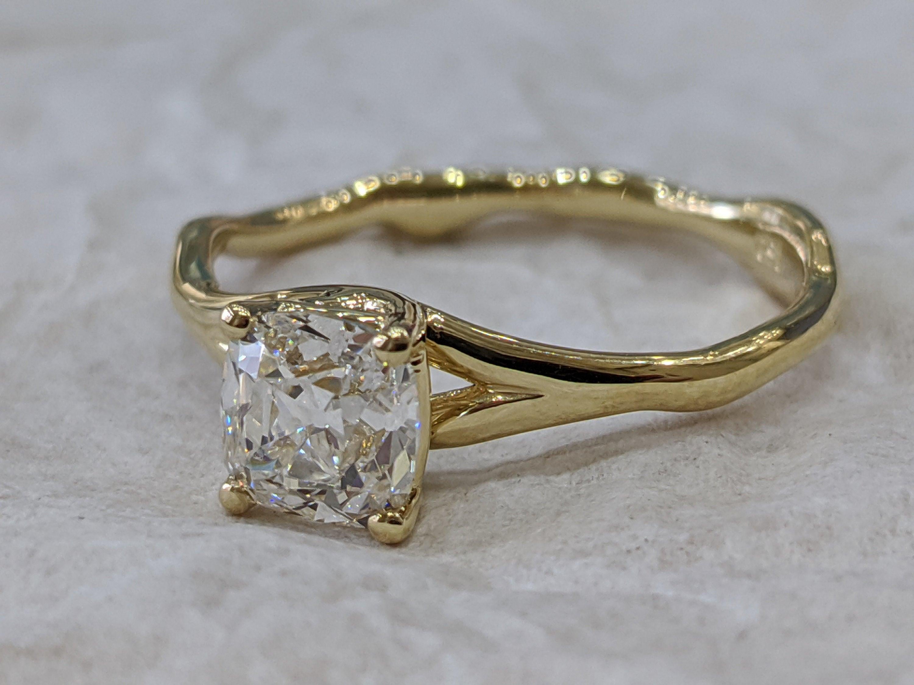 0.90 carat diamond ring