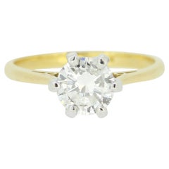 0.90 Carat Diamond Solitaire Engagement Ring